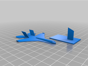 desktop-airplane 3d print model - Mito3D