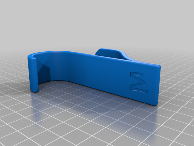 towel heater hook 3D print model - Mito3D