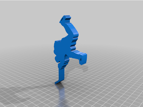hokey oyuncusu vuruş yap hockerplayer buz hokeyi çekim spor 3d print model - Mito3D