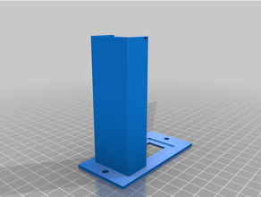 raspberrypi fuente alimentación rack titular 3d print model - Mito3D