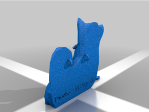 shiba inu cane collana doge fiore poli 3d print model - Mito3D