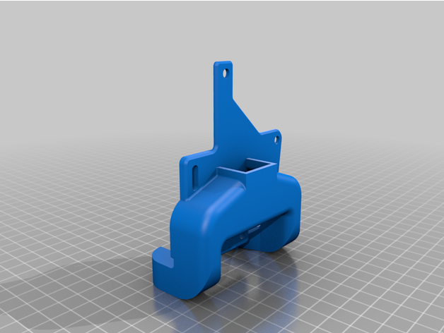 sidewinder x1 cooler 5015 radial 3D print model - Mito3D