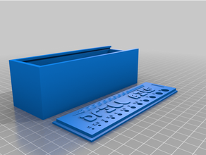 drill bit box 3d print model - Mito3D