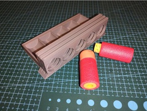 nerf mega dart cutting jig 40mm 45mm length 3d print model - Mito3D