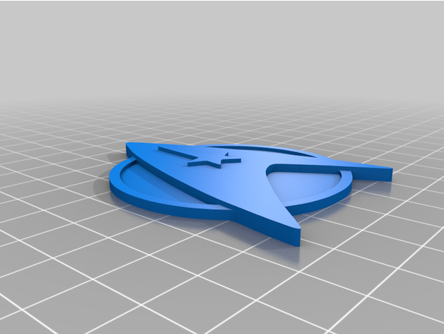 star trek decal sticker 3D print model - Mito3D