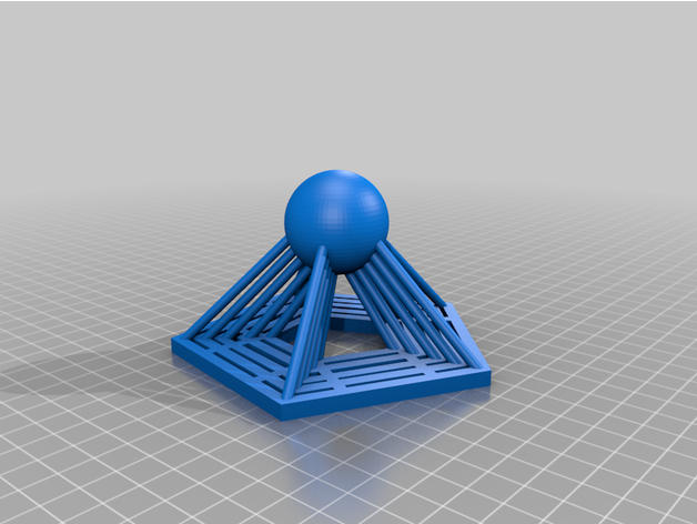 pentágono v201 tierra orbe espacio fuerza 3D print model - Mito3D