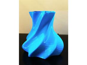 algorithmique 1 vase fleurs spirale mode 3d print model - Mito3D