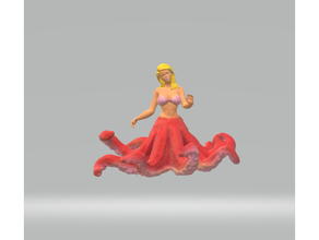 octopusfolk weiblich 3d print model - Mito3D