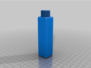 simple shower head shorter 3d print model - Mito3D