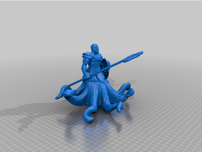 octopusfolk maschio 3d print model - Mito3D