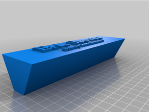 eric placa personalizado 3d print model - Mito3D