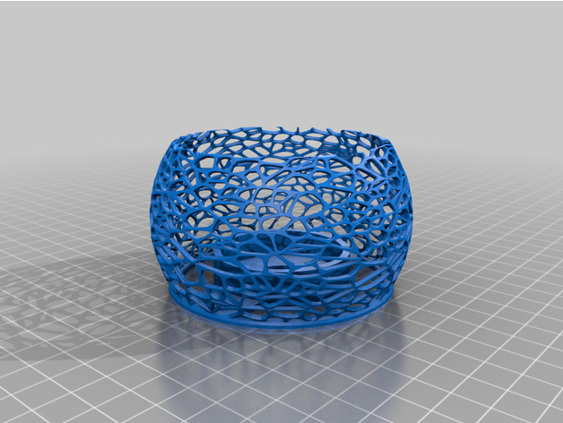 coral tea light 3D print model - Mito3D