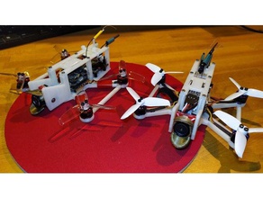 dronoframe2020 2 5 pouces drone course fpv racer cadre quadcopter frame 3d print model - Mito3D
