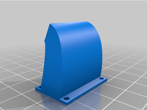 anycubic kossel e3d v6 Vulkan fan duct Lager Effektor 3d print model - Mito3D