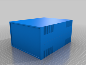 3 lineer psu kutusu özelleştirilmiş 3d print model - Mito3D