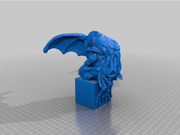 cthulhu risveglio 3D print model - Mito3D