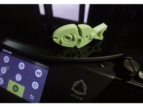 gap test fish 3d print model - Mito3D