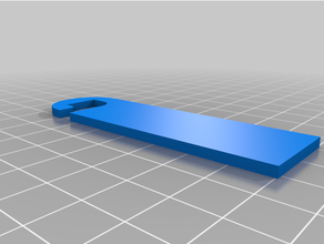 ikea elvarli hook blank hanger hack 3d print model - Mito3D