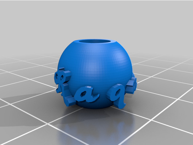 raquel bien personalizado 3D print model - Mito3D