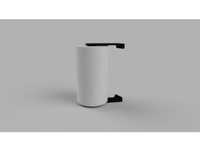 rollo toallas papel titular toalla 3d print model - Mito3D