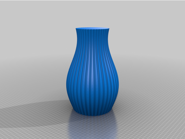 algorithmic vase 2 spiral mode 3D print model - Mito3D