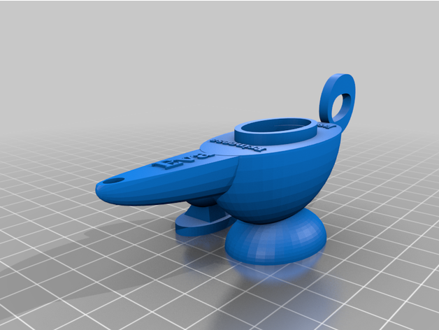lampara aladdin 3D print model - Mito3D