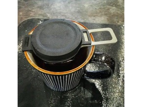 finum brew basket handle tea 3d print model - Mito3D