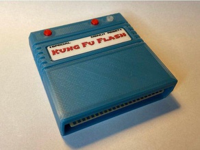 kung fu flash cartridge case c64 commodore 64 3d print model - Mito3D