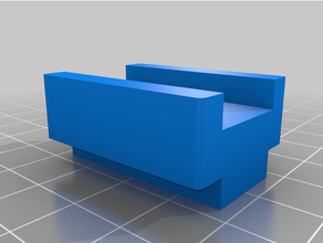 tacoma bed rail hook 3d print model - Mito3D