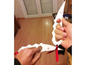 naruto asuma coltello 3d print model - Mito3D