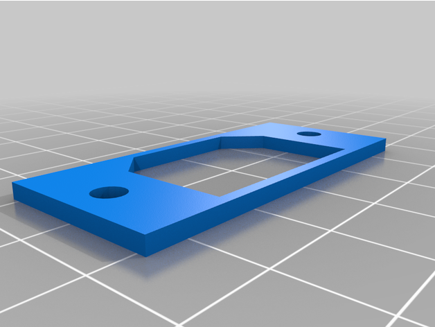 iec c14 plug plantilla corte 3D print model - Mito3D