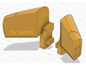 özgürsünüz g çift aynalar wagen takım raffee 3d print model - Mito3D