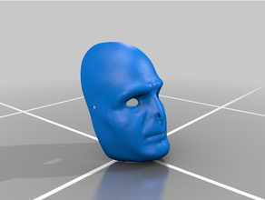 karnaval maskesi voldemort 3d print model - Mito3D