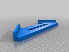 yönlendirici profil jig yuvaları yeniden boyutlandırılabilir 3d print model - Mito3D