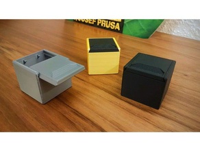scatola stoccaggio viti coperchio roba snap fit box vite on snapfit archiviazione 3d print model - Mito3D