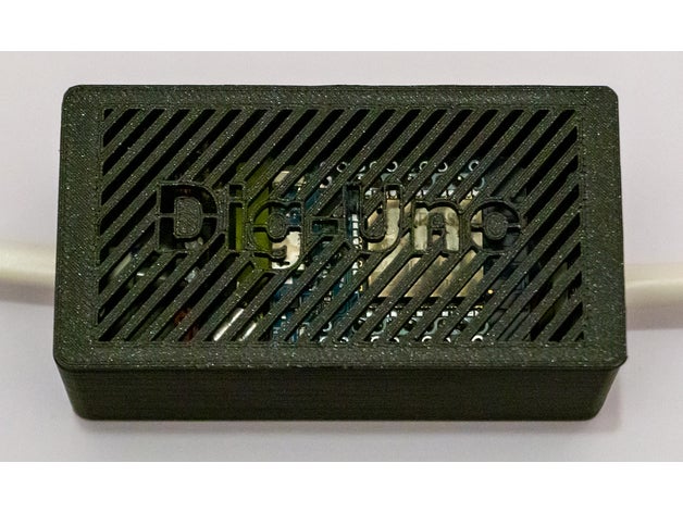 quin led dig uno case dig-uno quinled 3D print model - Mito3D