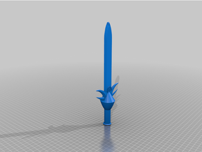 fantasy spada penna 3d print model - Mito3D