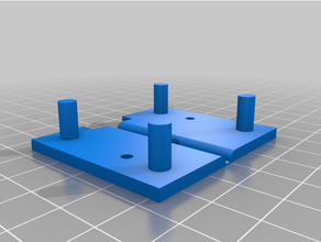ikea bjursta hinge table 3d print model - Mito3D