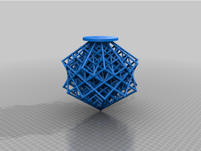 4x4x4 lattice 3d print model - Mito3D