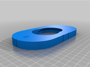 dremel keyhole jig accessories 3d print model - Mito3D