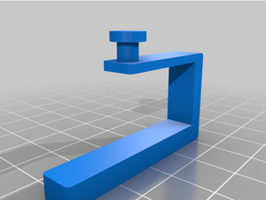 duvar delikleri masası çevirici monte edilmiş 3d print model - Mito3D
