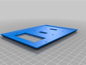 wemo switch plate 3 3d print model - Mito3D
