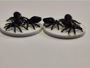 swarm spiders d&d miniature 3d print model - Mito3D