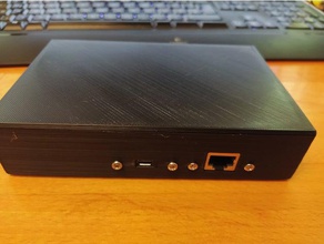 raspberry case ethernet lan adapter pi single board 3d print model - Mito3D