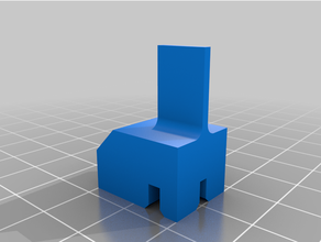 bmw e38 guarnição pilar clipe 3d print model - Mito3D