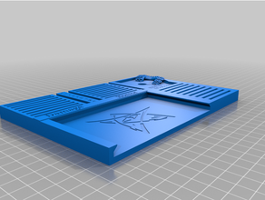 manoirs folie tableau bord consolidés titulaire carte 3d print model - Mito3D