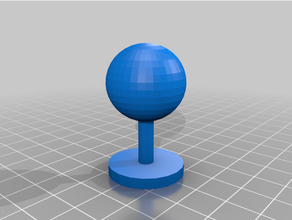 flaming sphère dd sort 3d print model - Mito3D