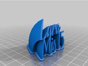 lara 1 personalizado 3d print model - Mito3D