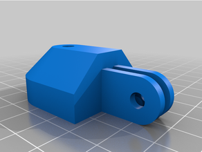 gopro ball joint mount 3d print model - Mito3D