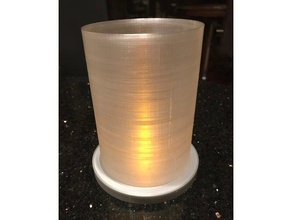 tischlampe rund 3d print model - Mito3D